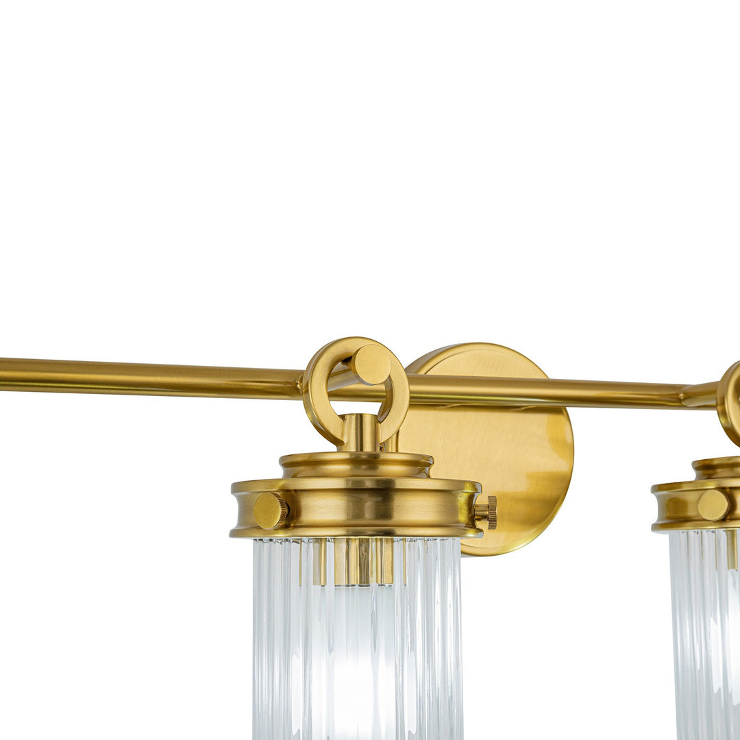 Artcraft Canada - AC12024BR - Four Light Bathroom Vanity - Myla - Vintage Brass