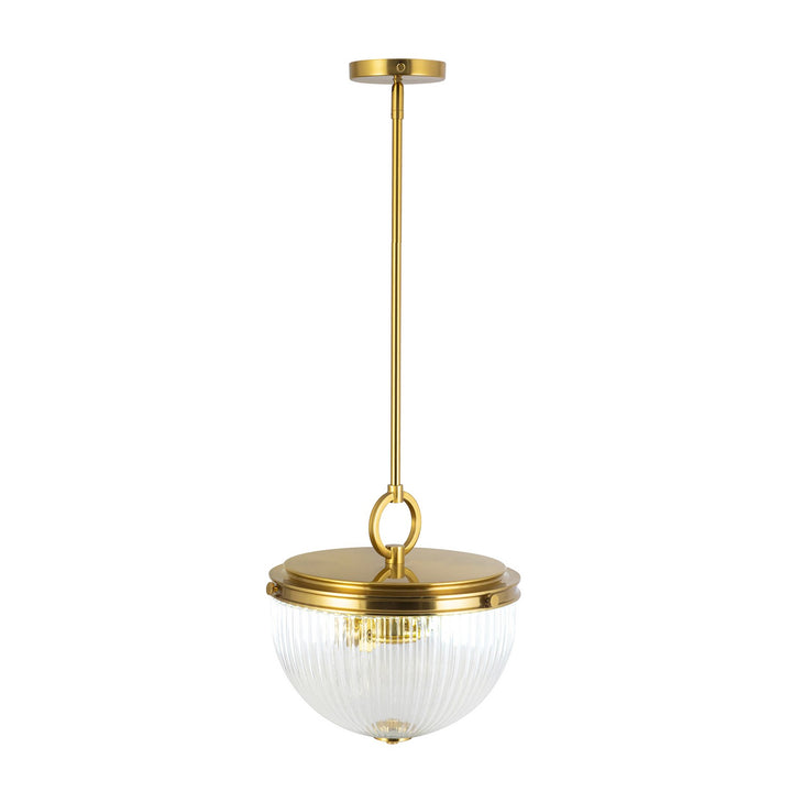 Artcraft Canada - AC12025BR - Two Light Pendant - Myla - Vintage Brass