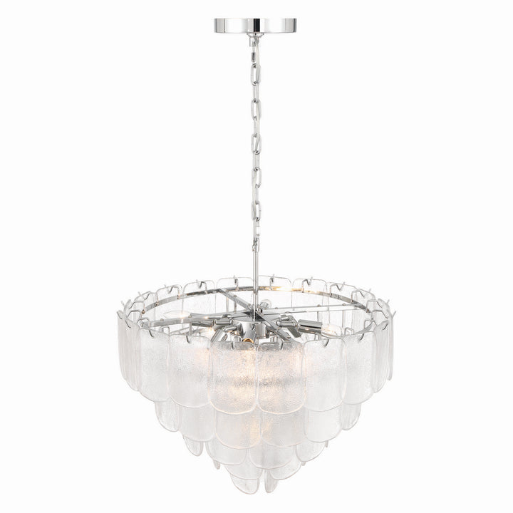 Artcraft Canada - AC12052CR - 12 Light Chandelier - Bianca - Polished Nickel, Crystalline