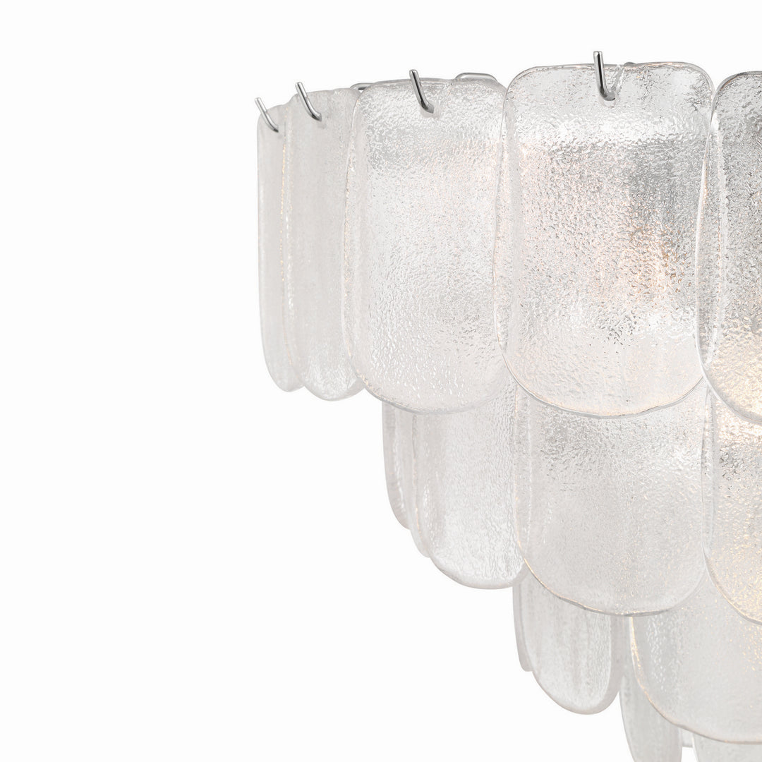 Artcraft Canada - AC12052CR - 12 Light Chandelier - Bianca - Polished Nickel, Crystalline
