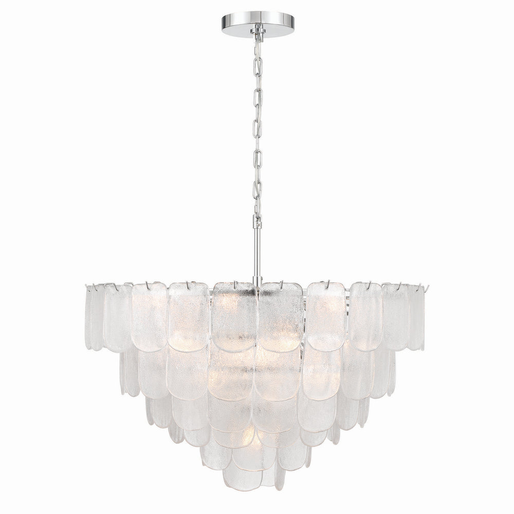 Artcraft Canada - AC12053CR - 19 Light Chandelier - Bianca - Polished Nickel, Crystalline