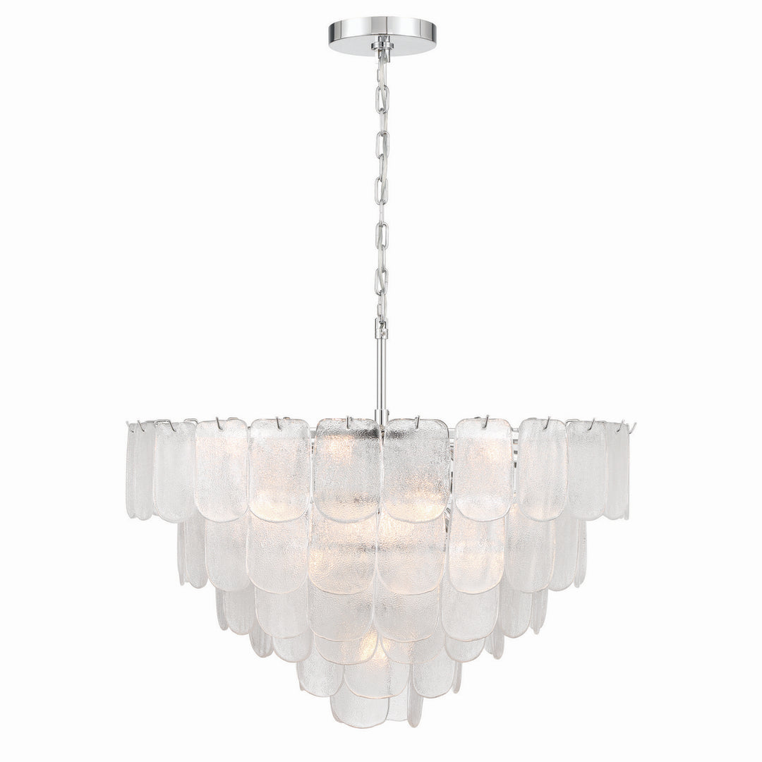 Artcraft Canada - AC12053CR - 19 Light Chandelier - Bianca - Polished Nickel, Crystalline
