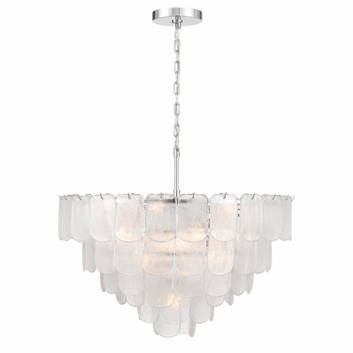 Artcraft Canada - AC12053CR - 19 Light Chandelier - Bianca - Polished Nickel, Crystalline