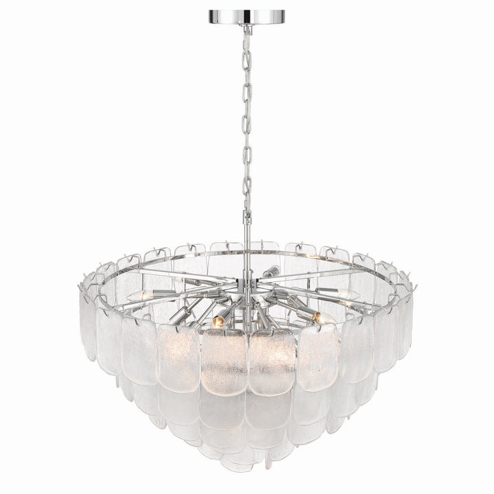 Artcraft Canada - AC12053CR - 19 Light Chandelier - Bianca - Polished Nickel, Crystalline
