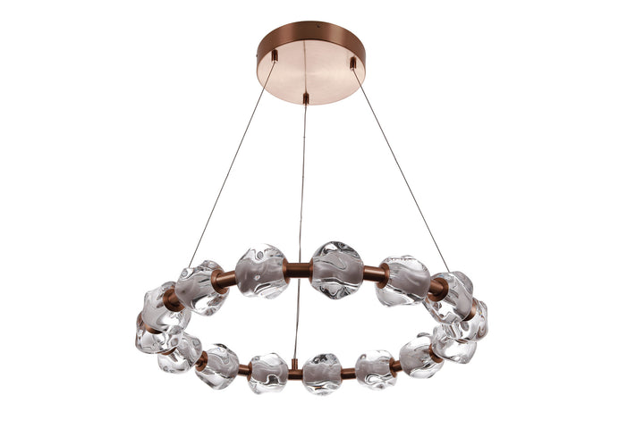 Craftmade Canada - 59415-SB-LED - LED Chandelier - Jackie - Satin Brass