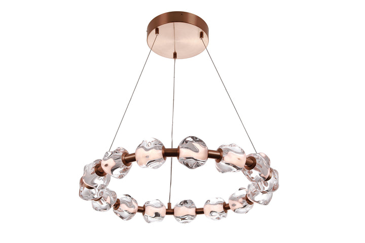 Craftmade Canada - 59415-SB-LED - LED Chandelier - Jackie - Satin Brass