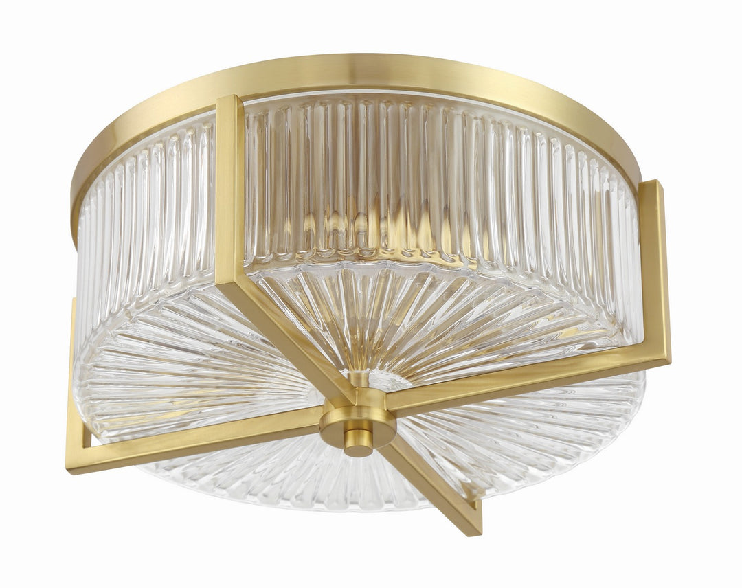 Craftmade Canada - 60183-SB - Three Light Flushmount - Whittley - Satin Brass