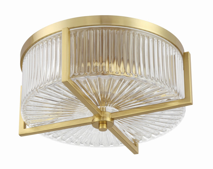 Craftmade Canada - 60183-SB - Three Light Flushmount - Whittley - Satin Brass