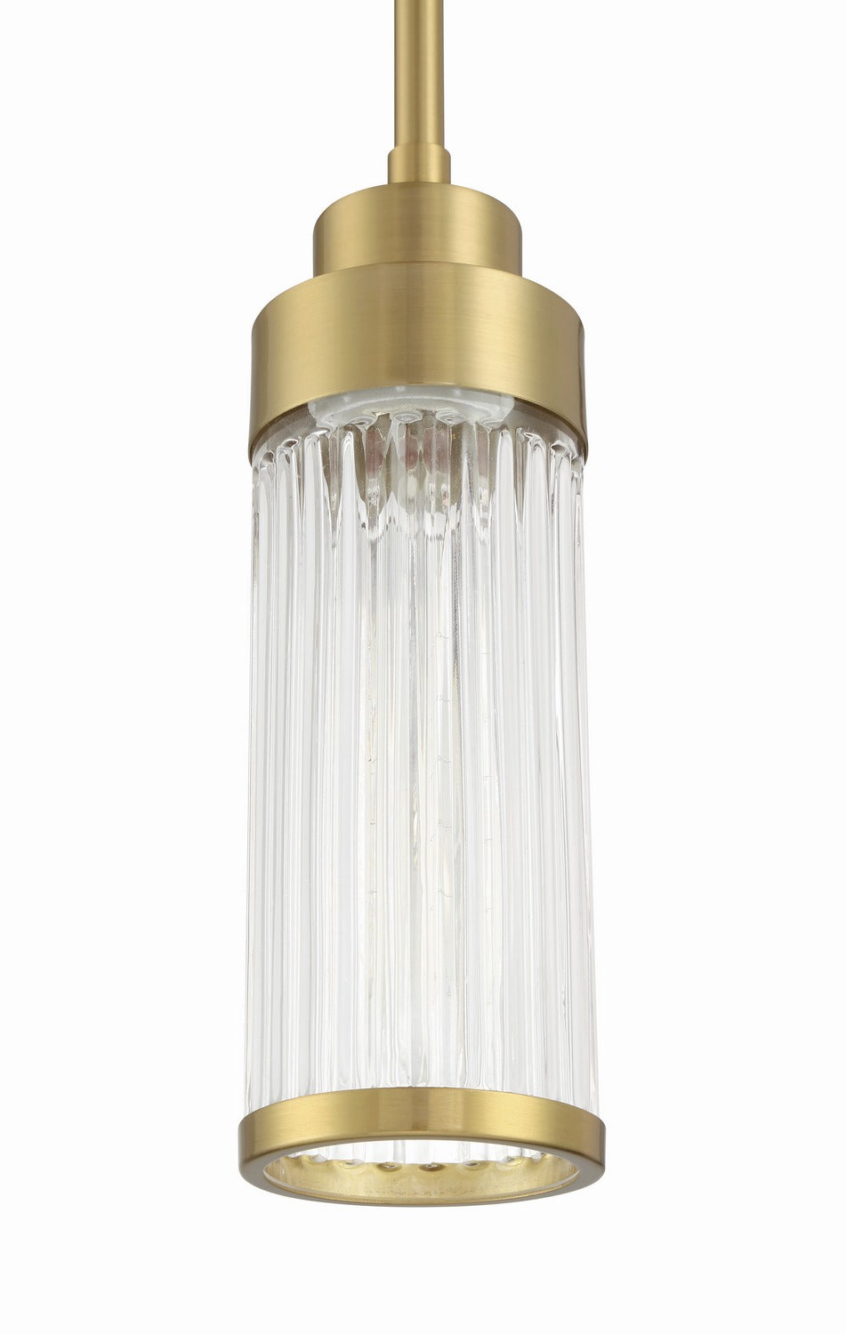 Craftmade Canada - 60191-SB - One Light Mini Pendant - Whittley - Satin Brass