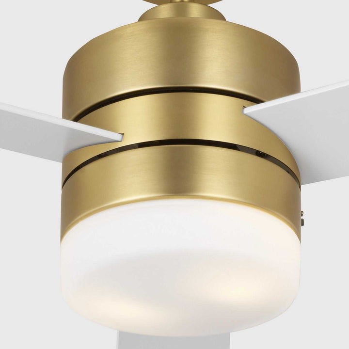 Era 44 LED 44" Ceiling Fan in Burnished Brass Generation Lighting Canada