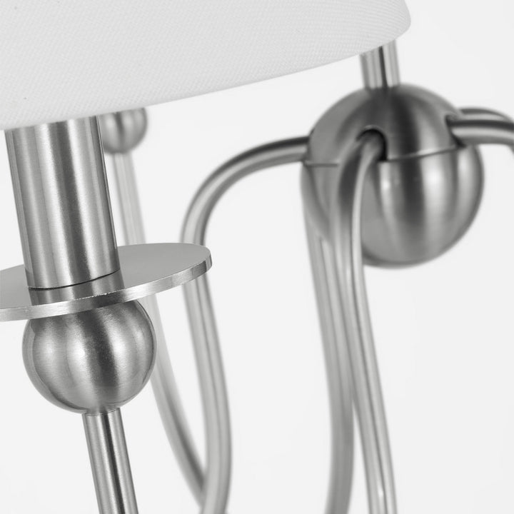 Visual Comfort Studio Canada - DJC1255BS - Five Light Chandelier - Elsay - Brushed Nickel