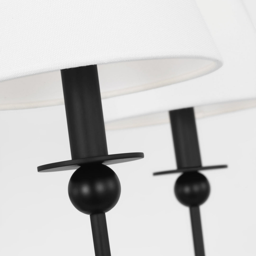 Visual Comfort Studio Canada - DJC1255MBK - Five Light Chandelier - Elsay - Midnight Black