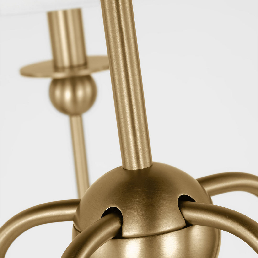 Visual Comfort Studio Canada - DJC1255SB - Five Light Chandelier - Elsay - Satin Brass