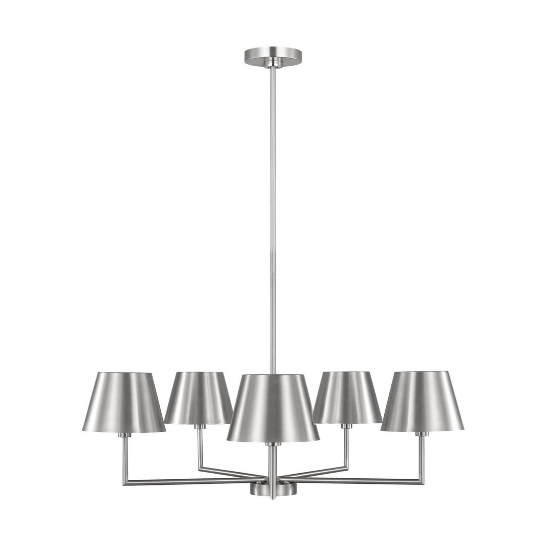 Visual Comfort Studio Canada - DJC1265BS - Five Light Chandelier - Ender - Brushed Nickel