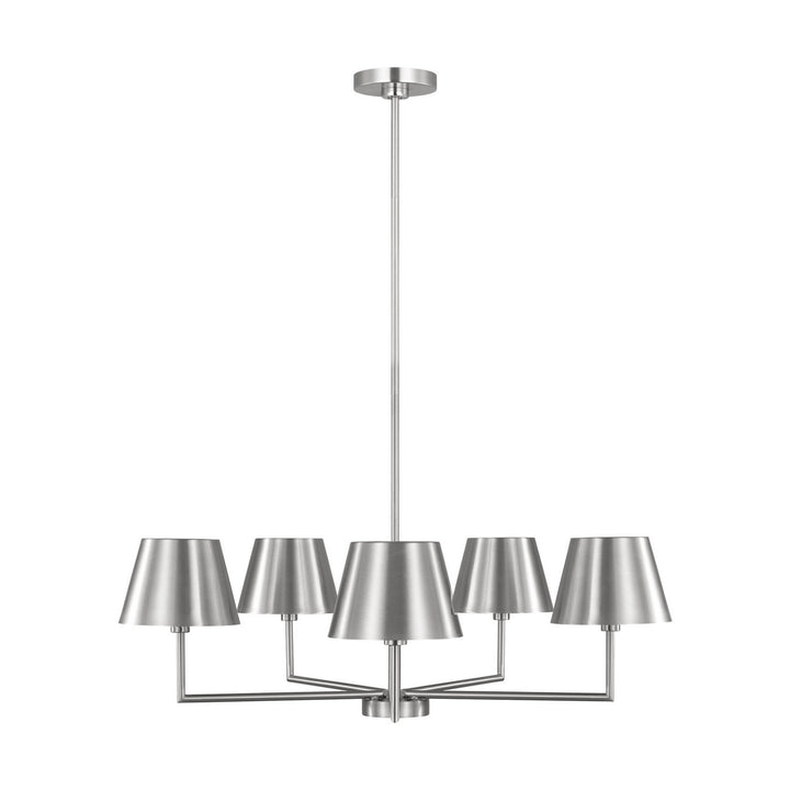 Visual Comfort Studio Canada - DJC1265BS - Five Light Chandelier - Ender - Brushed Nickel