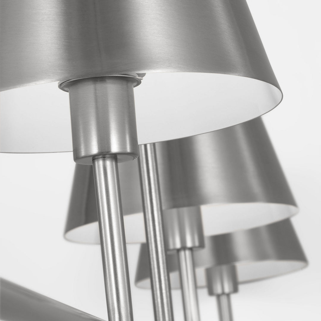 Visual Comfort Studio Canada - DJC1274BS - Four Light Linear Chandelier - Ender - Brushed Nickel