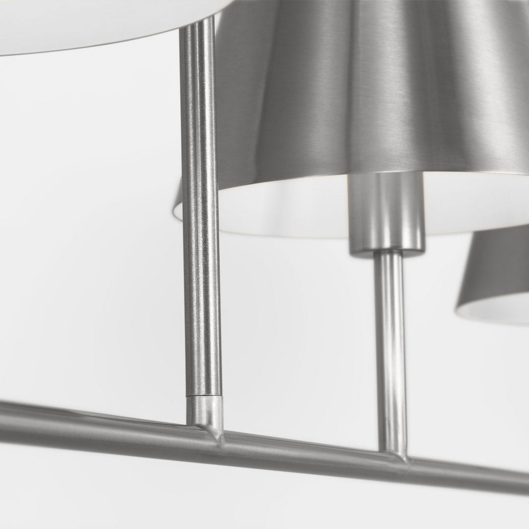 Visual Comfort Studio Canada - DJC1274BS - Four Light Linear Chandelier - Ender - Brushed Nickel