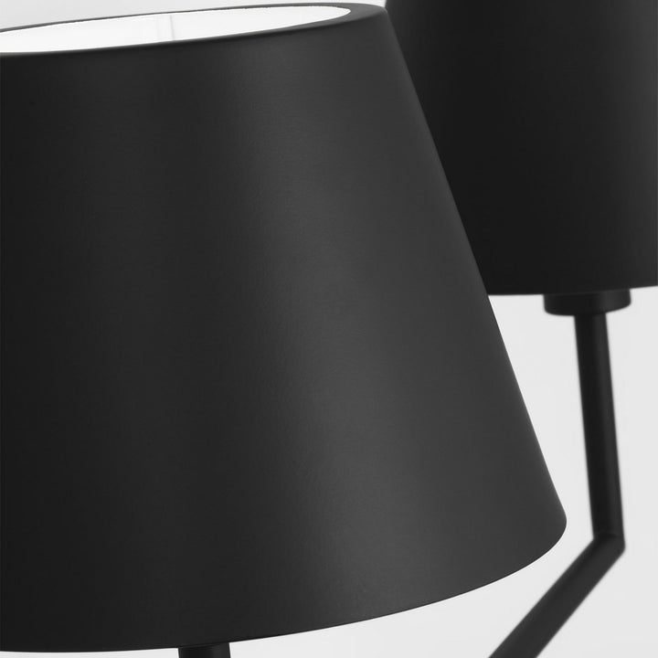 Visual Comfort Studio Canada - DJC1274MBK - Four Light Linear Chandelier - Ender - Midnight Black