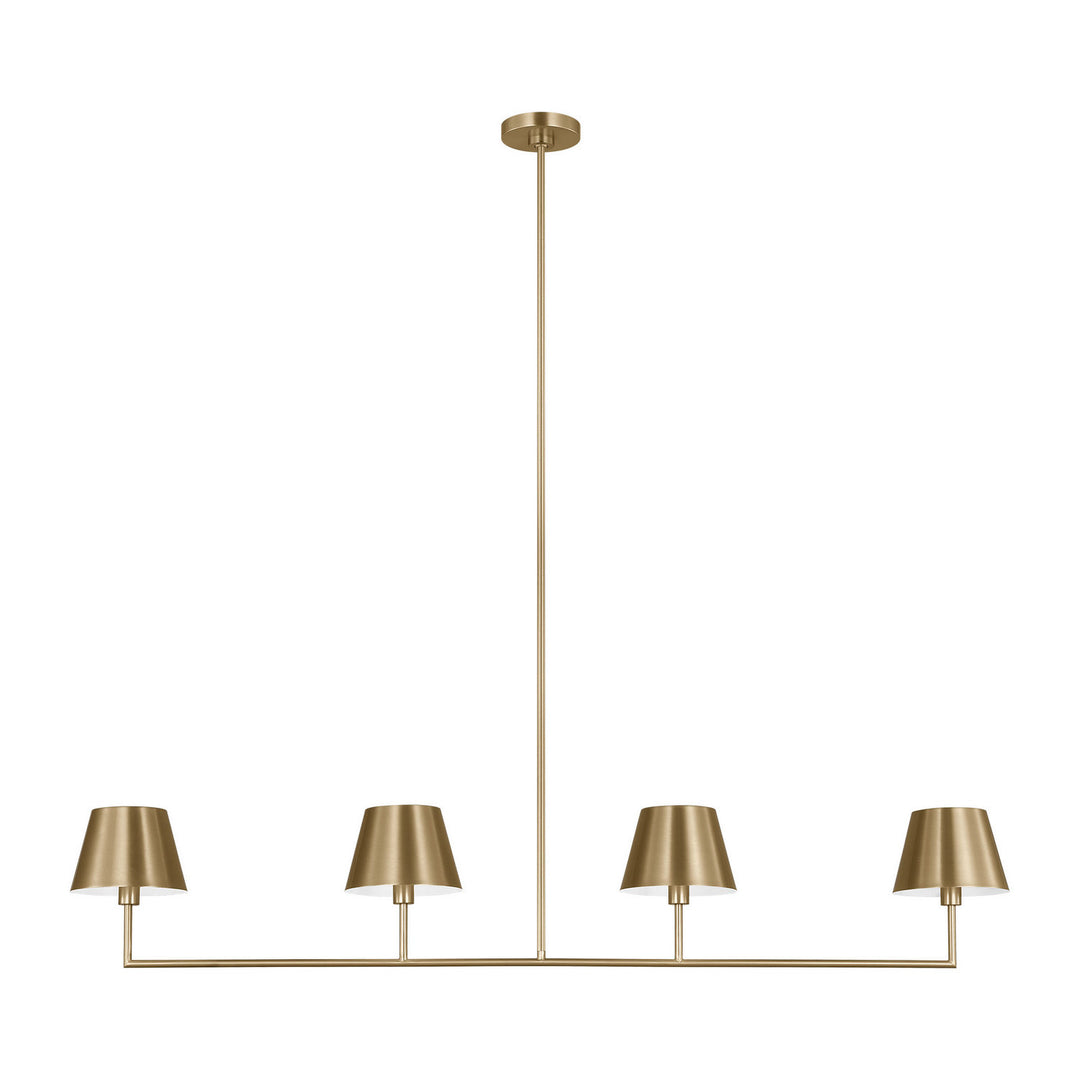 Visual Comfort Studio Canada - DJC1274SB - Four Light Linear Chandelier - Ender - Satin Brass