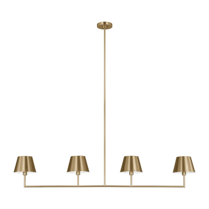 Visual Comfort Studio Canada - DJC1274SB - Four Light Linear Chandelier - Ender - Satin Brass