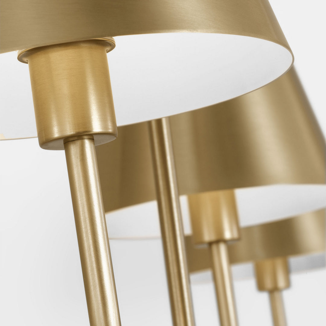 Visual Comfort Studio Canada - DJC1274SB - Four Light Linear Chandelier - Ender - Satin Brass