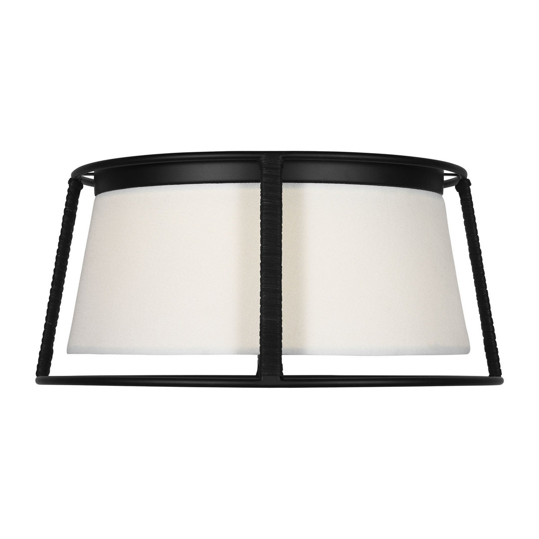 Visual Comfort Studio Canada - DJF1002MBK - Two Light Flush Mount - Cortes - Midnight Black