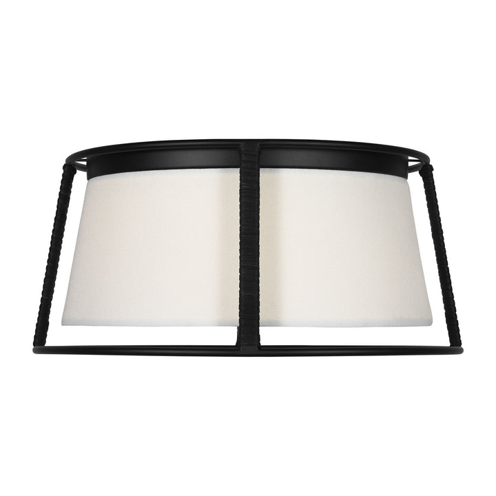 Visual Comfort Studio Canada - DJF1002MBK - Two Light Flush Mount - Cortes - Midnight Black