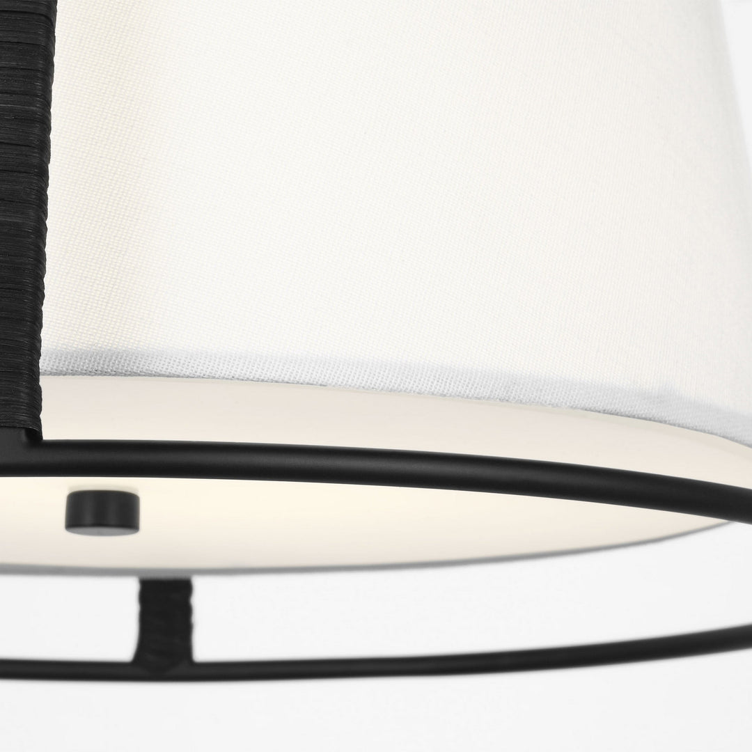 Visual Comfort Studio Canada - DJF1002MBK - Two Light Flush Mount - Cortes - Midnight Black