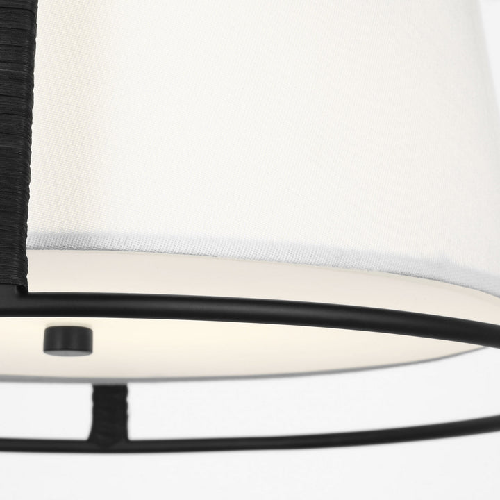 Visual Comfort Studio Canada - DJF1002MBK - Two Light Flush Mount - Cortes - Midnight Black