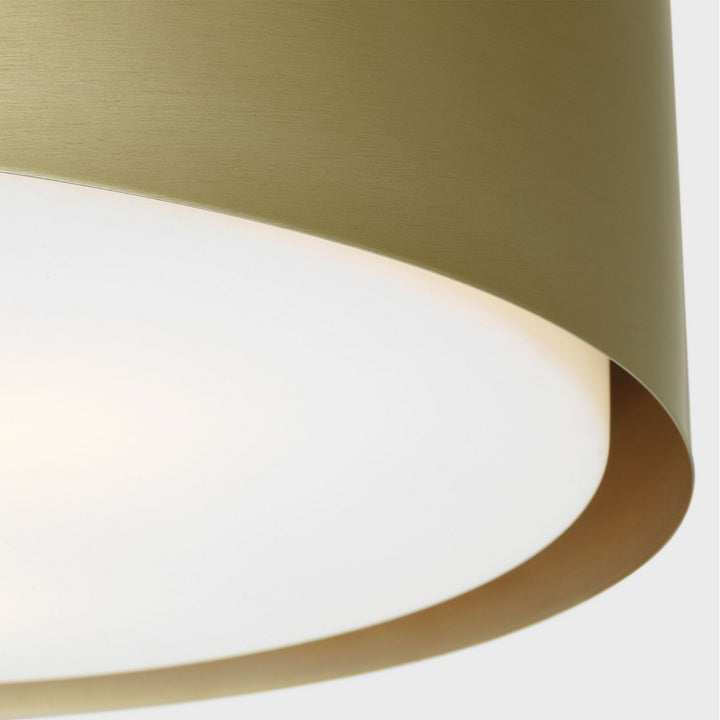 Visual Comfort Studio Canada - DJF1063SB - Three Light Flush Mount - Dartmore - Satin Brass
