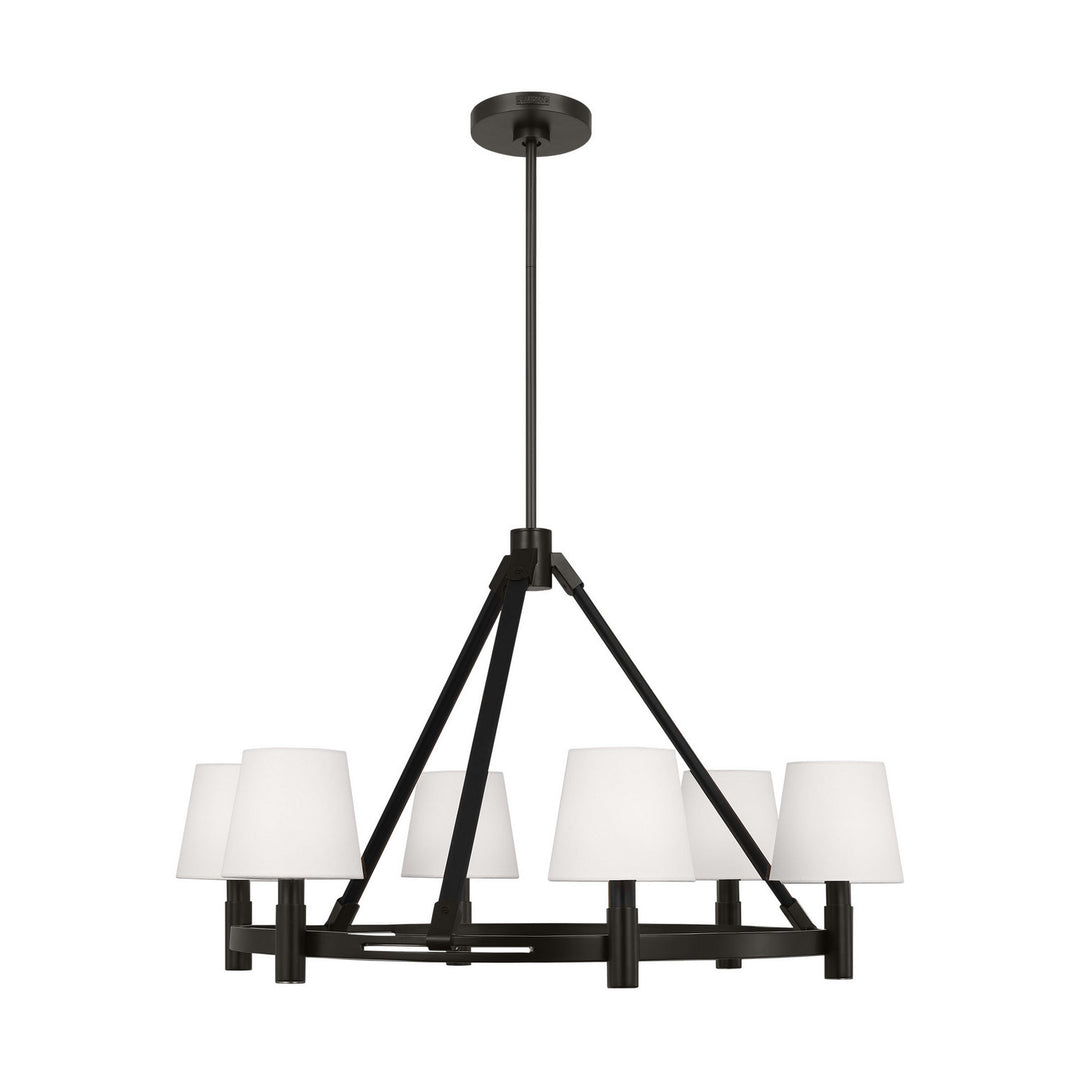 Visual Comfort Studio Canada - LC1246AI - Six Light Chandelier - Grayson - Aged Iron