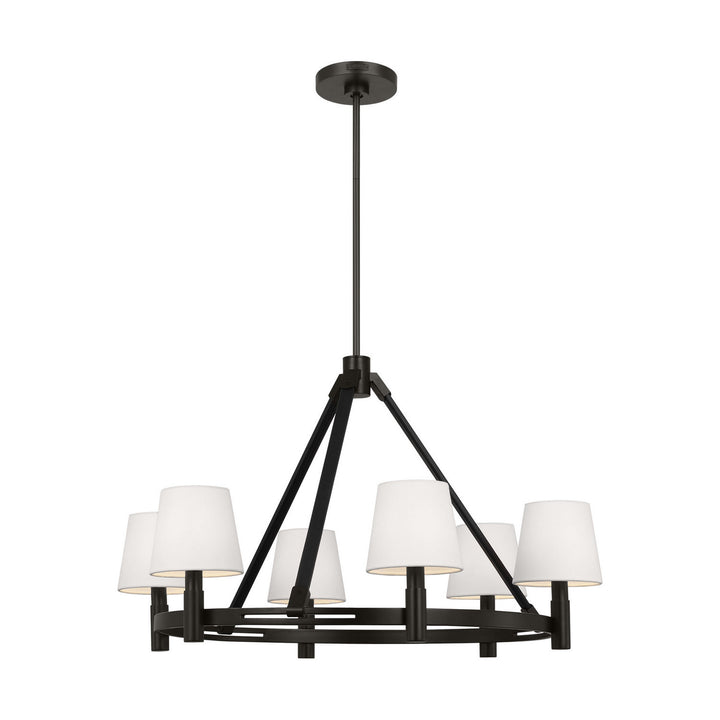 Visual Comfort Studio Canada - LC1246AI - Six Light Chandelier - Grayson - Aged Iron