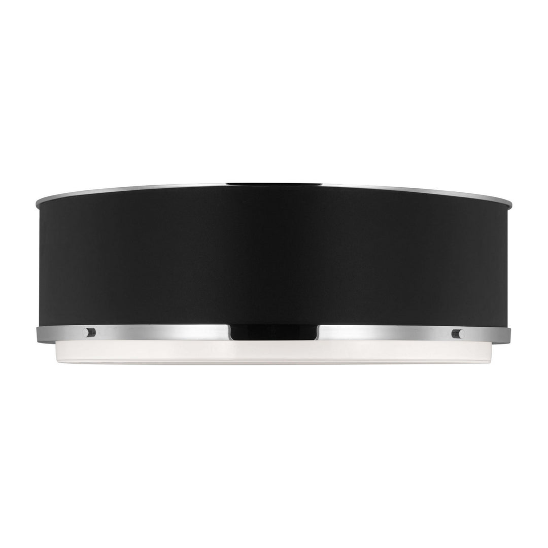 Visual Comfort Studio Canada - LF1053PN - Three Light Flush Mount - Marlow - Polished Nickel