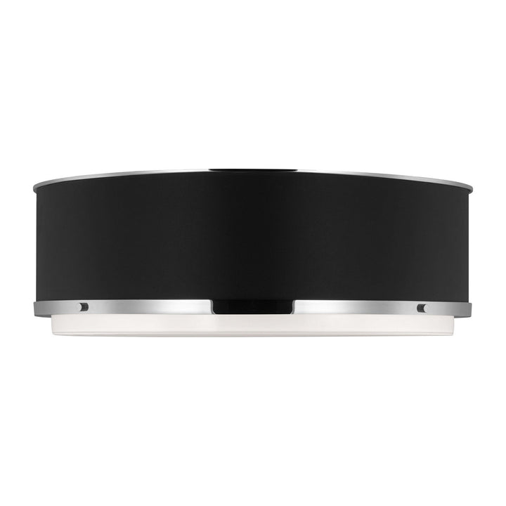 Visual Comfort Studio Canada - LF1053PN - Three Light Flush Mount - Marlow - Polished Nickel