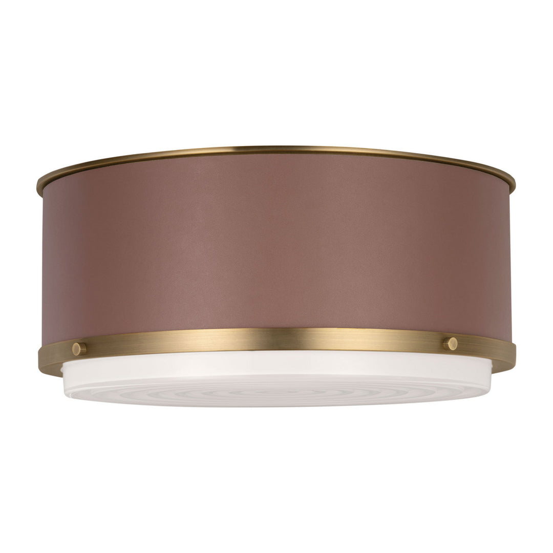Visual Comfort Studio Canada - LF1062TWB - Two Light Flush Mount - Marlowe - Time Worn Brass