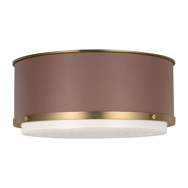 Visual Comfort Studio Canada - LF1062TWB - Two Light Flush Mount - Marlowe - Time Worn Brass