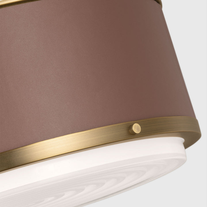 Visual Comfort Studio Canada - LF1062TWB - Two Light Flush Mount - Marlowe - Time Worn Brass
