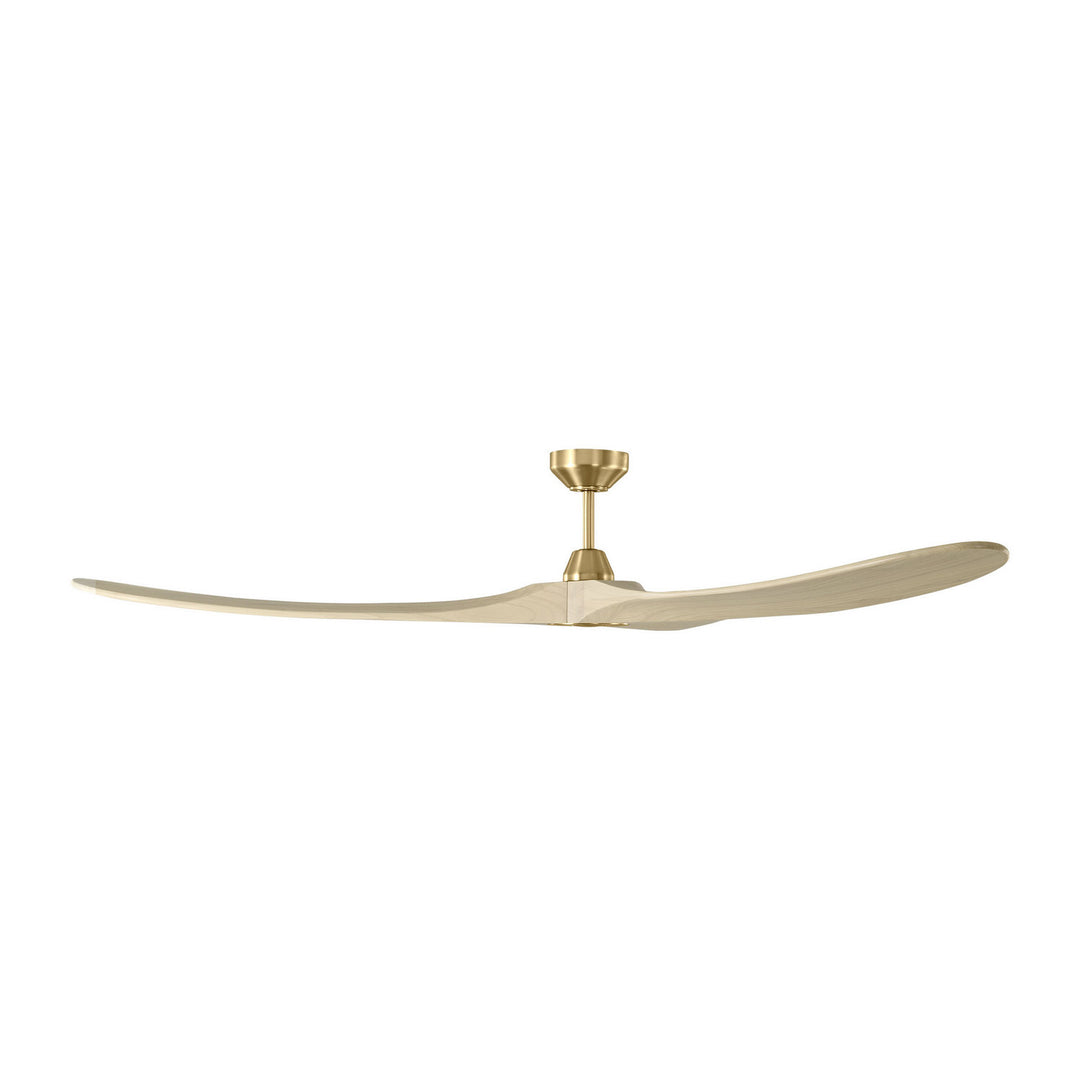 Visual Comfort Fan Canada - 3MAVSM70BBSWWO - 70" Ceiling Fan - Maverick - Burnished Brass