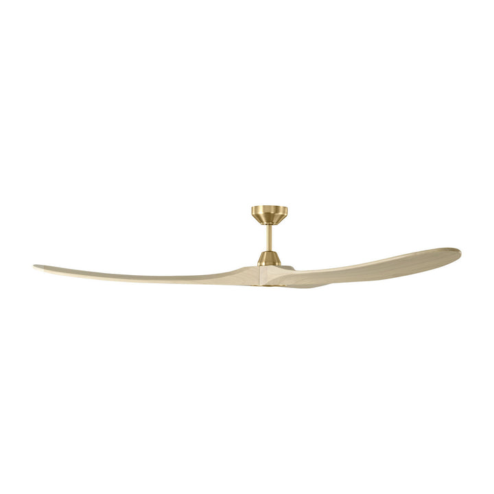 Visual Comfort Fan Canada - 3MAVSM70BBSWWO - 70" Ceiling Fan - Maverick - Burnished Brass