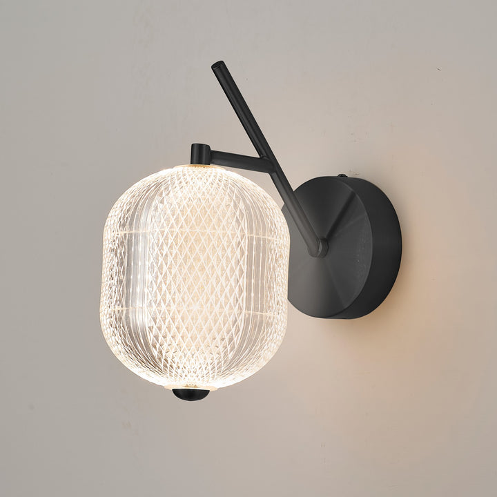 Dainolite Canada - PRI-137LEDW-MB - One Light Wall Sconce - Peri - Clear