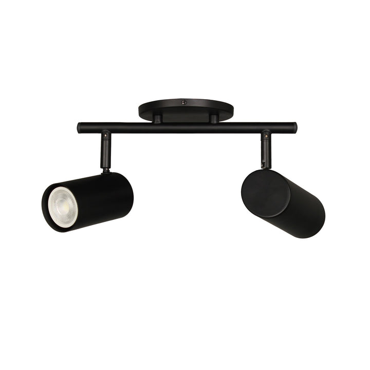 Dainolite Canada - TAY-122SF-MB - Two Light Track Light - Taylor - Matte Black