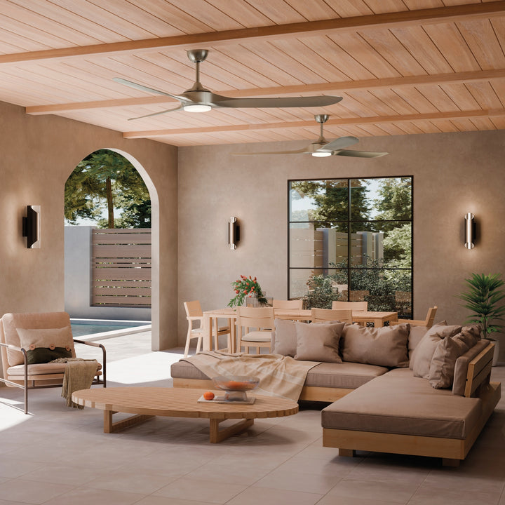 Kichler Canada - 310680NI - 80"Ceiling Fan - Mylo - Painted Brushed Nickel