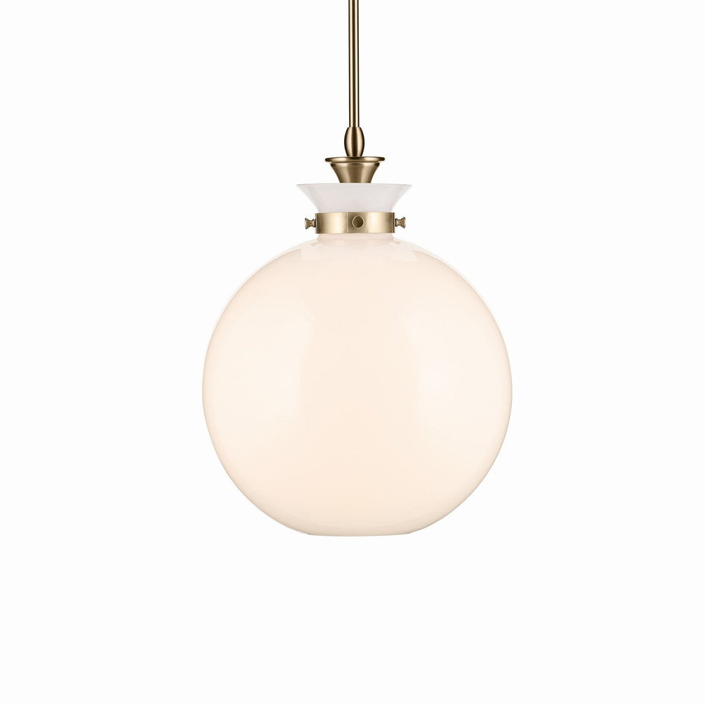 Laria One Light Pendant in Champagne Bronze Kichler Canada