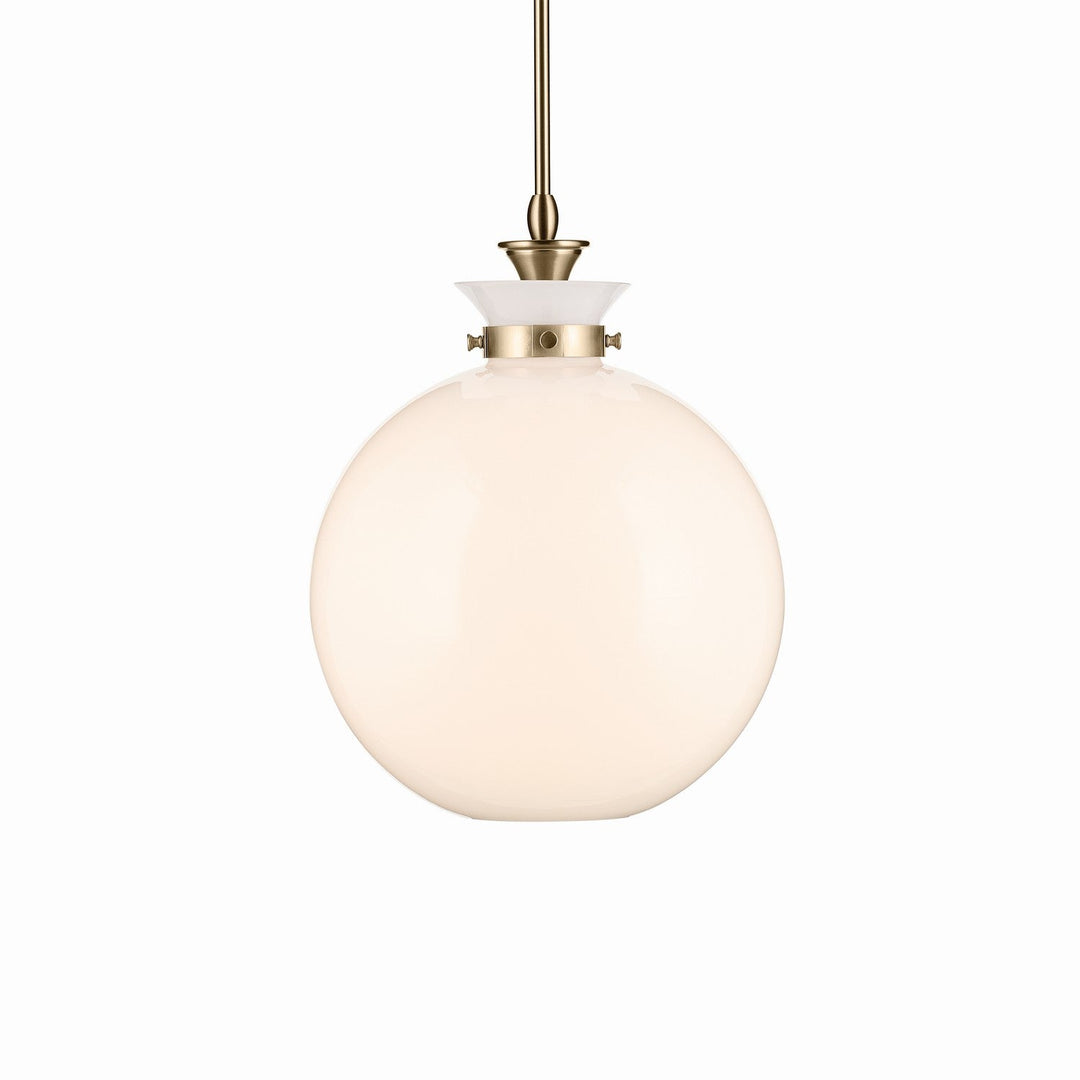 Laria One Light Pendant in Champagne Bronze Kichler Canada