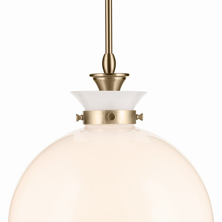 Laria One Light Pendant in Champagne Bronze Kichler Canada