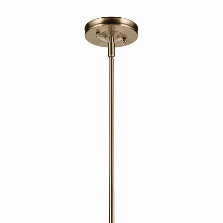 Laria One Light Pendant in Champagne Bronze Kichler Canada