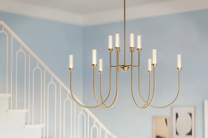 Kichler Canada - 52759CPZLED - LED Chandelier - Moraine - Champagne Bronze