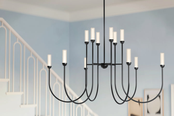 Kichler Canada - 52758BKLED - LED Chandelier - Moraine - Black