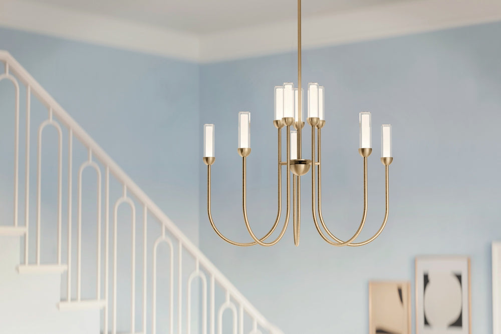 Kichler Canada - 52757CPZLED - LED Chandelier - Moraine - Champagne Bronze