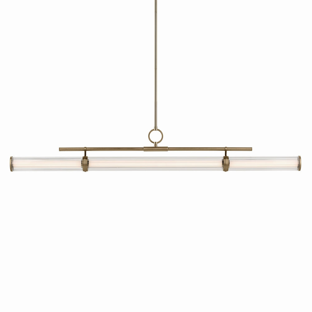 Kichler Canada - 52754CPZLED - LED Linear Chandelier - Riven - Champagne Bronze